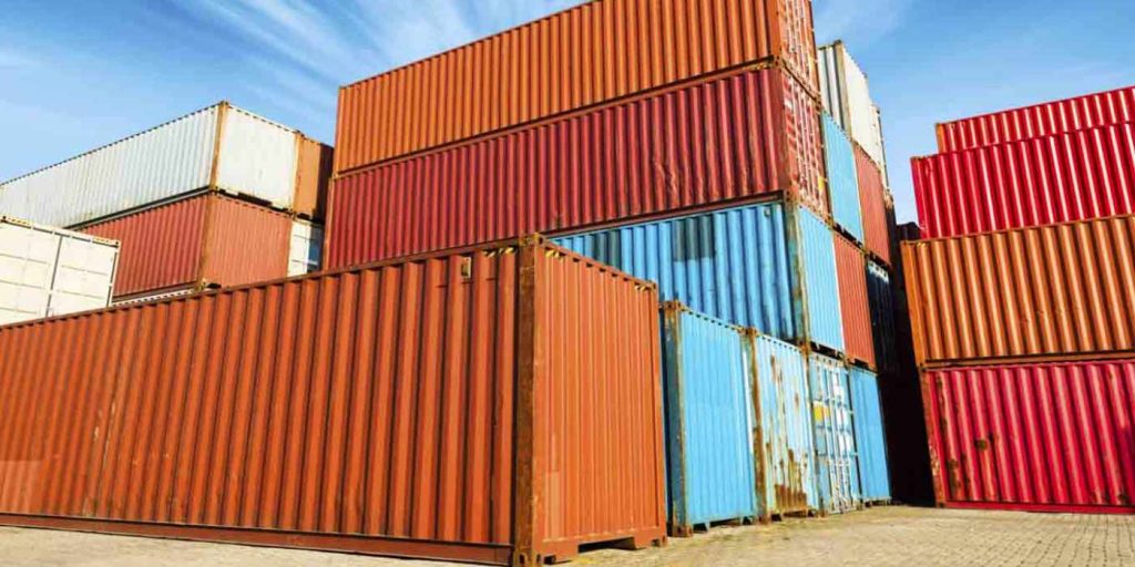 Shipping container stock, delivery, and storage solutions in Ghana